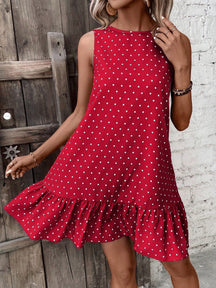 Vestido Feminino Com Babado Heart