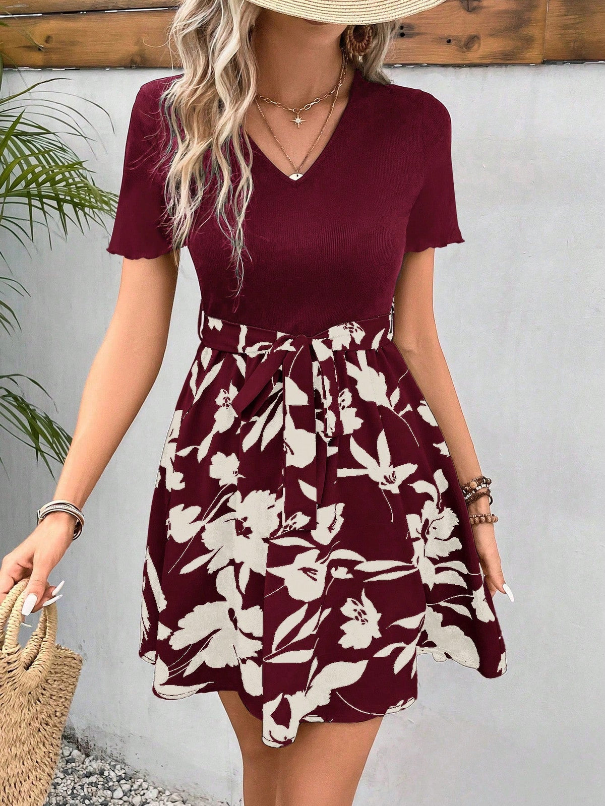 Vestido Feminino Sakura Com Fundo