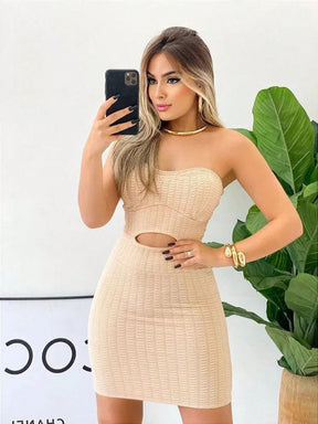 Vestido Feminino Tomara que Caia Curto com Bojo