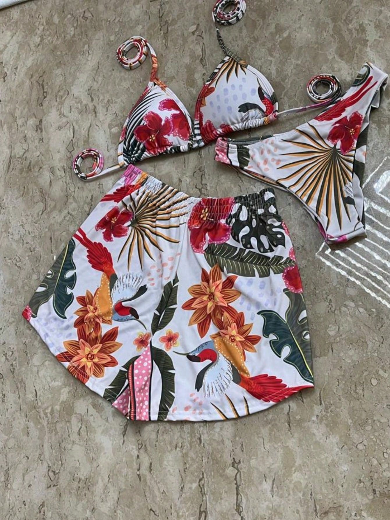 Compre 2 Leve 3 Biquini Feminina Roupa de Praia